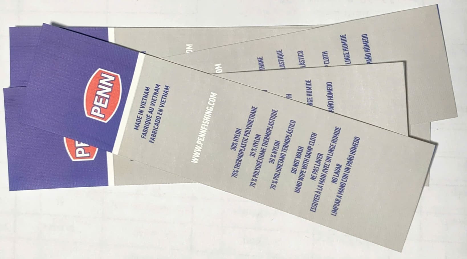 Penn Main Care Label 4 Colors
