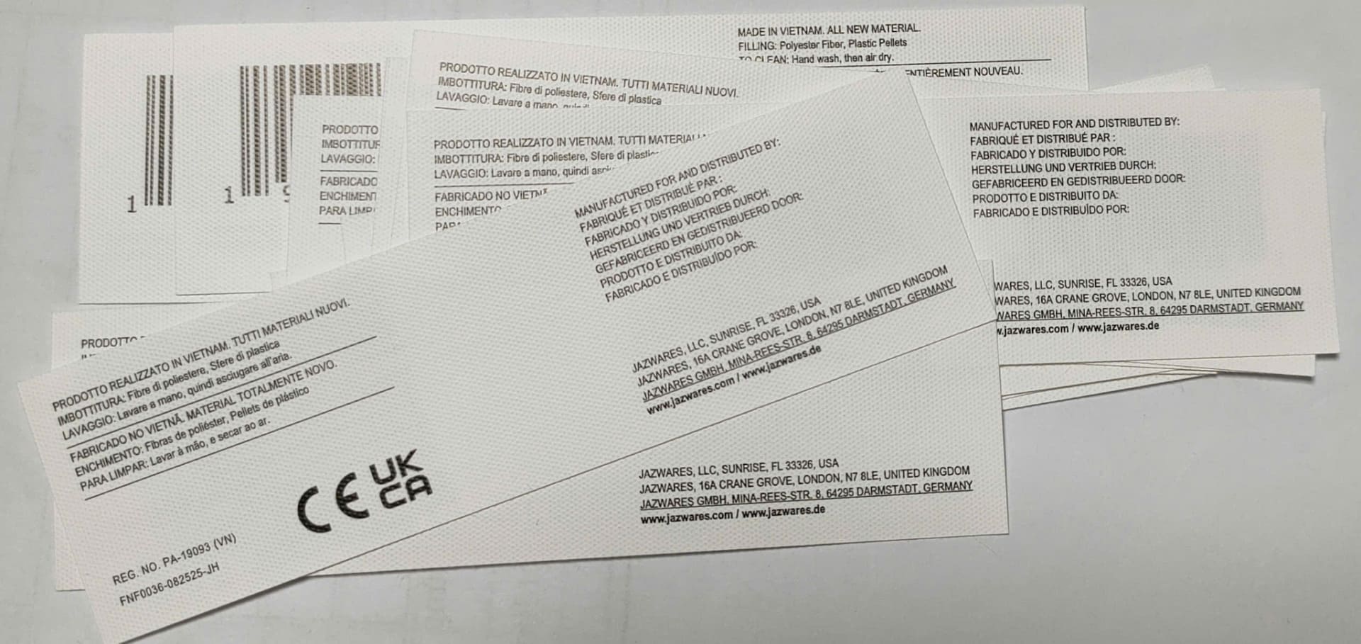 UV Label 3.0cm*10.0cm